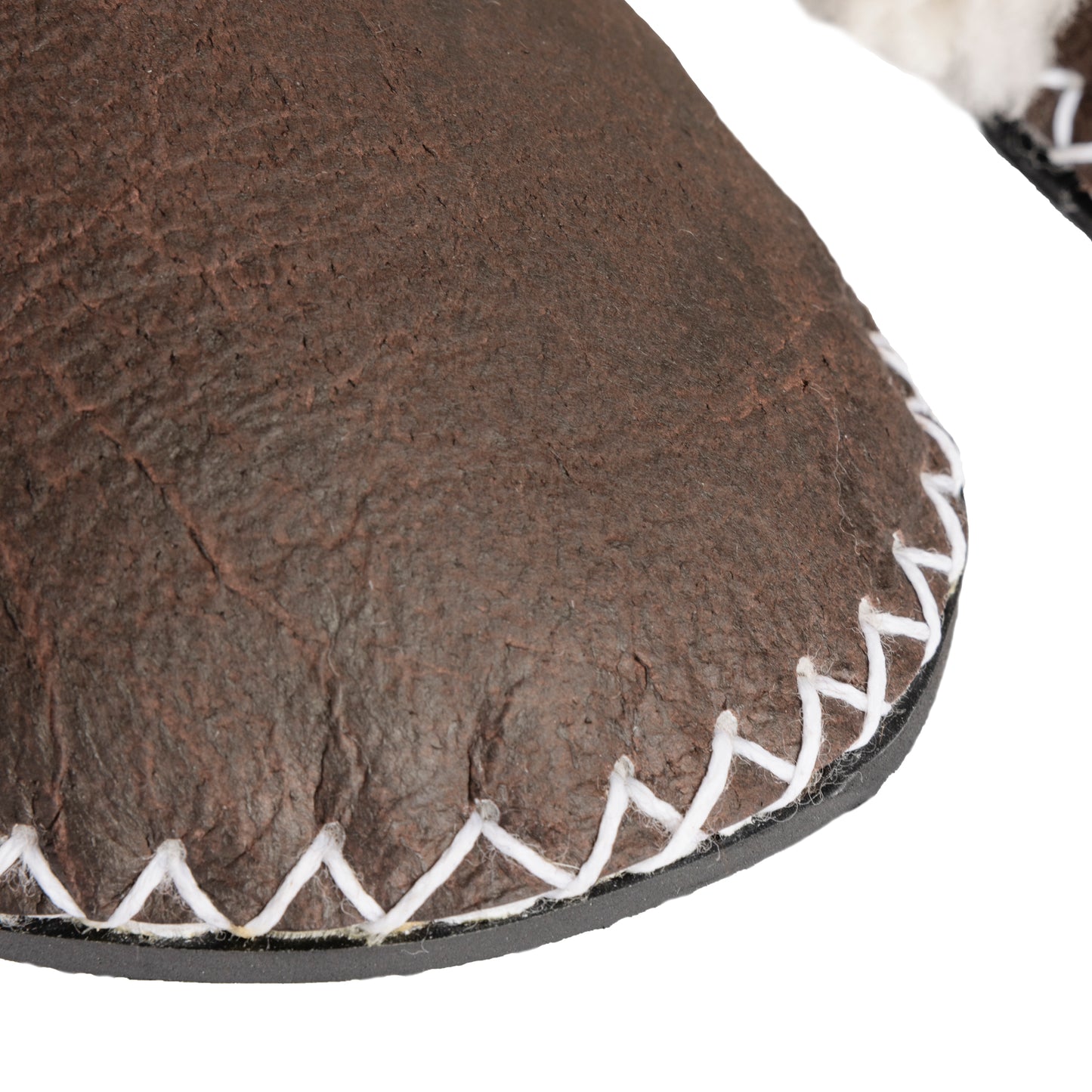 Adult Slip-on Slipper | Lions Head Range | Chocolate