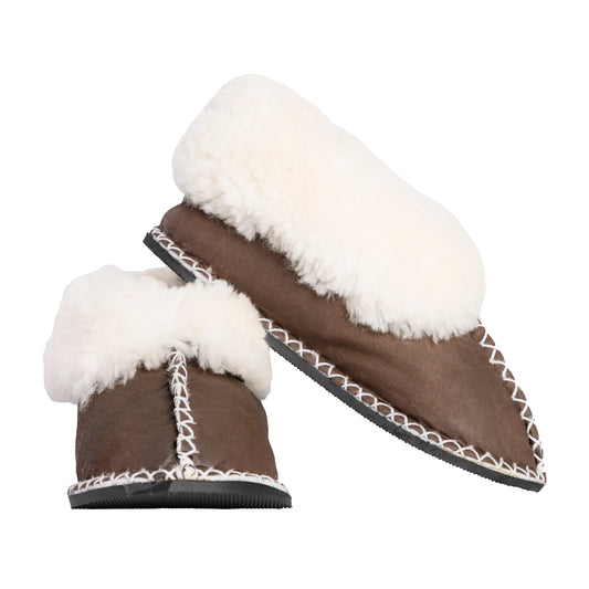 Adult Full Slippers | Matroosberg Range | Chocolate