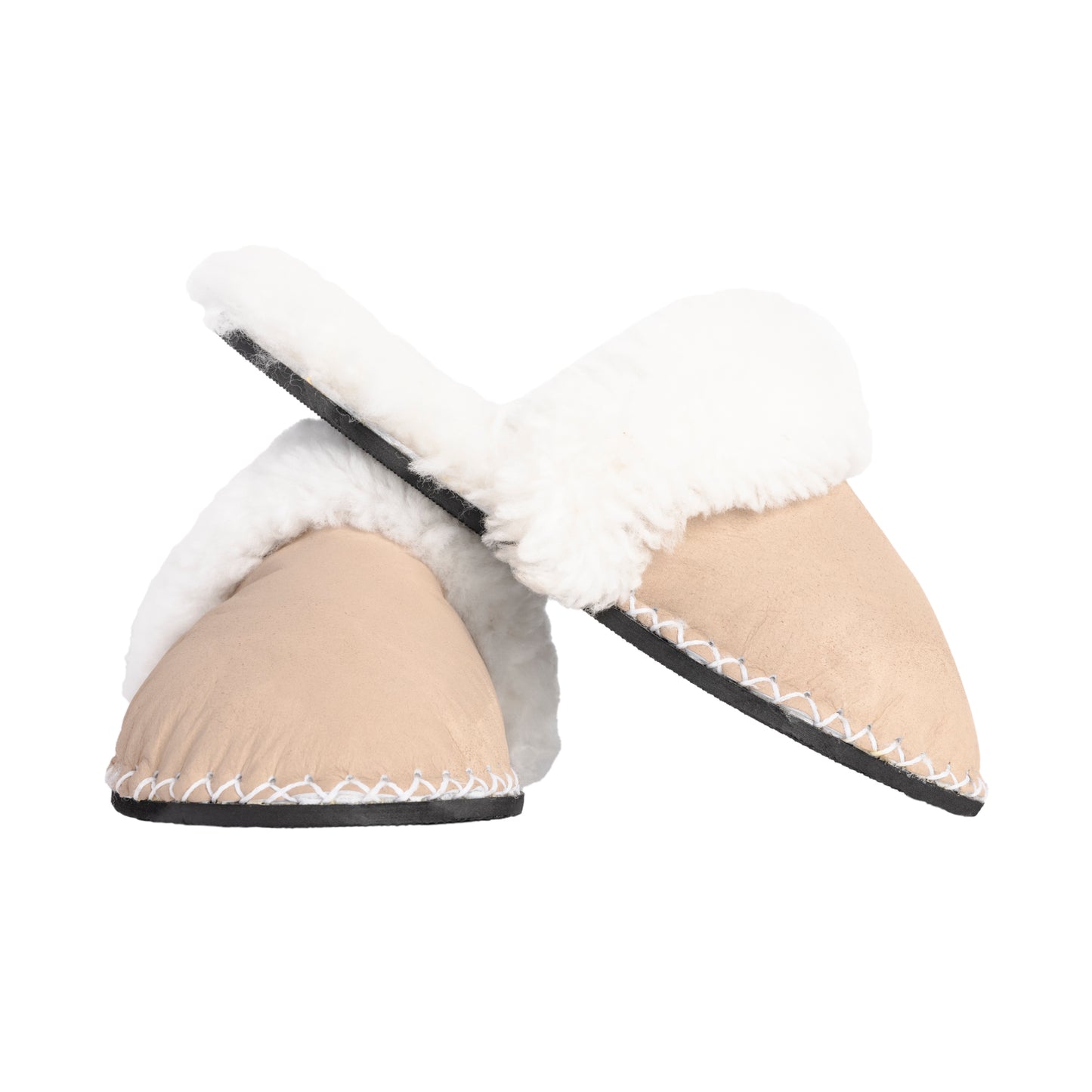 Adult Slip-on Slipper | Lions Head Range | Tan