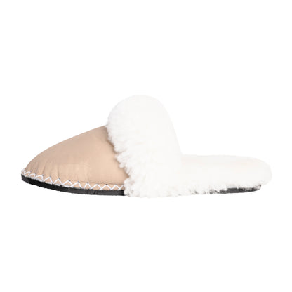 Adult Slip-on Slipper | Lions Head Range | Tan