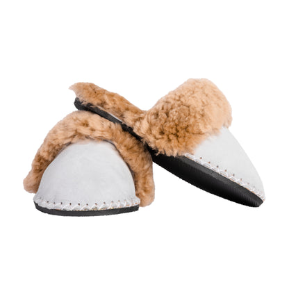 Adult Slip-on Slipper | Lions Head Range | Camel