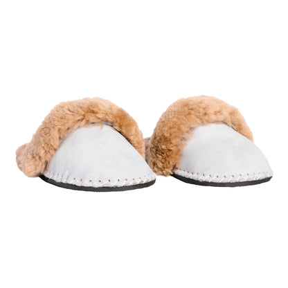 Adult Slip-on Slipper | Lions Head Range | Camel