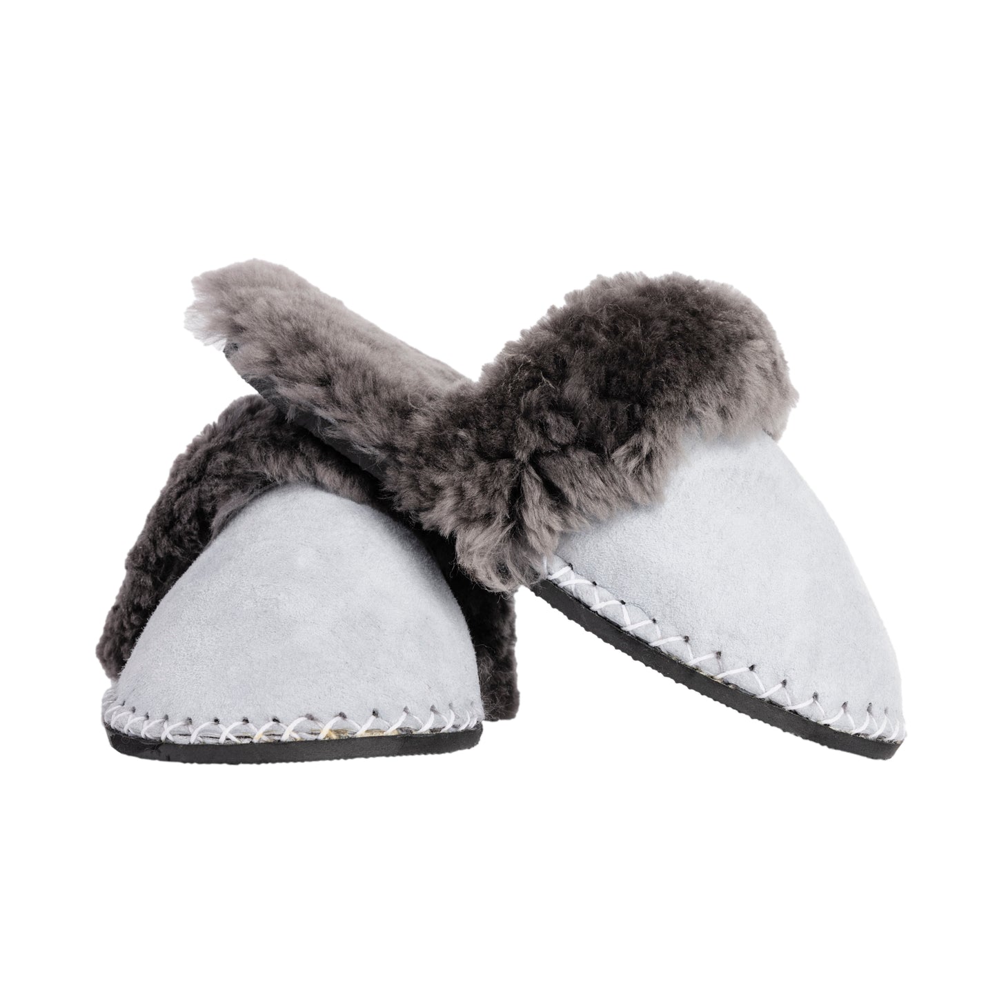 Adult Slip-on Slipper | Lions Head Range | Grey