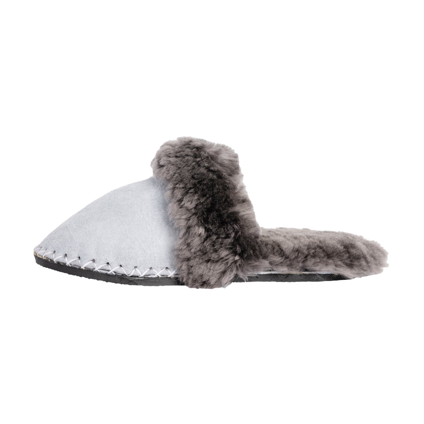 Adult Slip-on Slipper | Lions Head Range | Grey