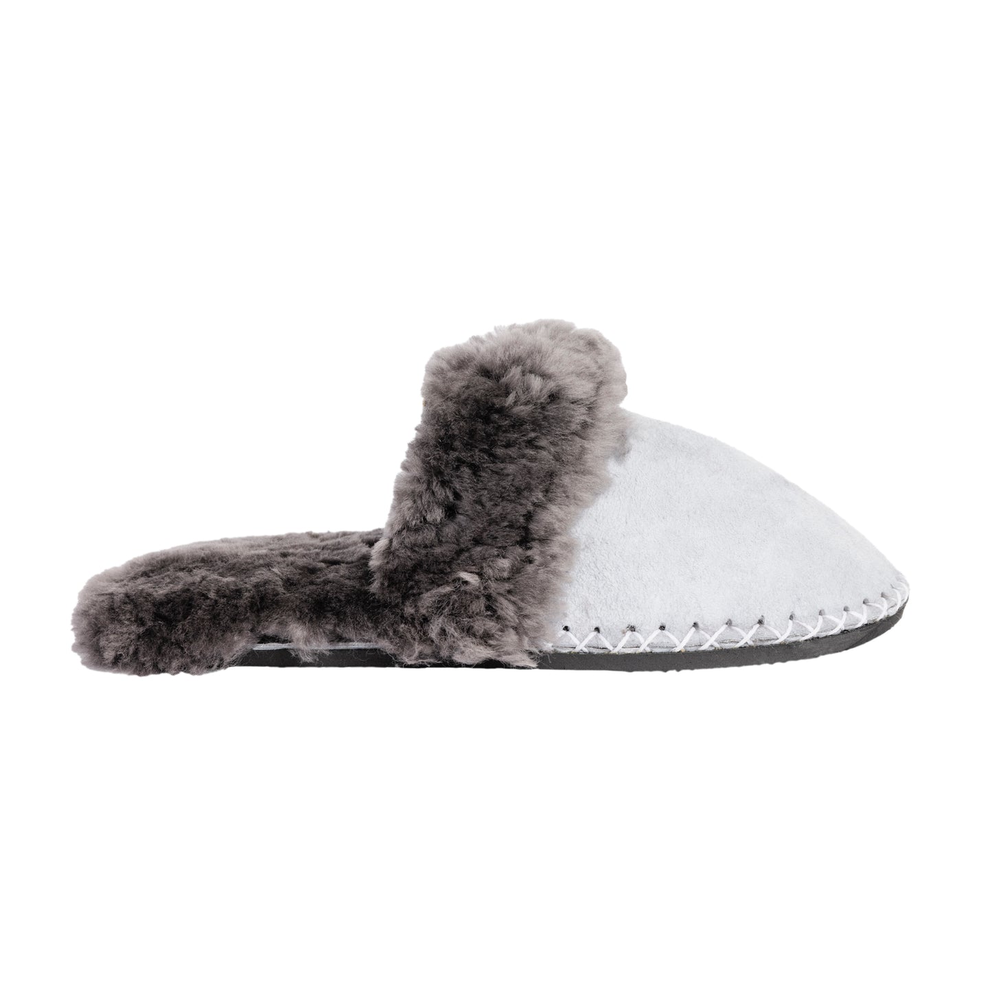 Adult Slip-on Slipper | Lions Head Range | Grey