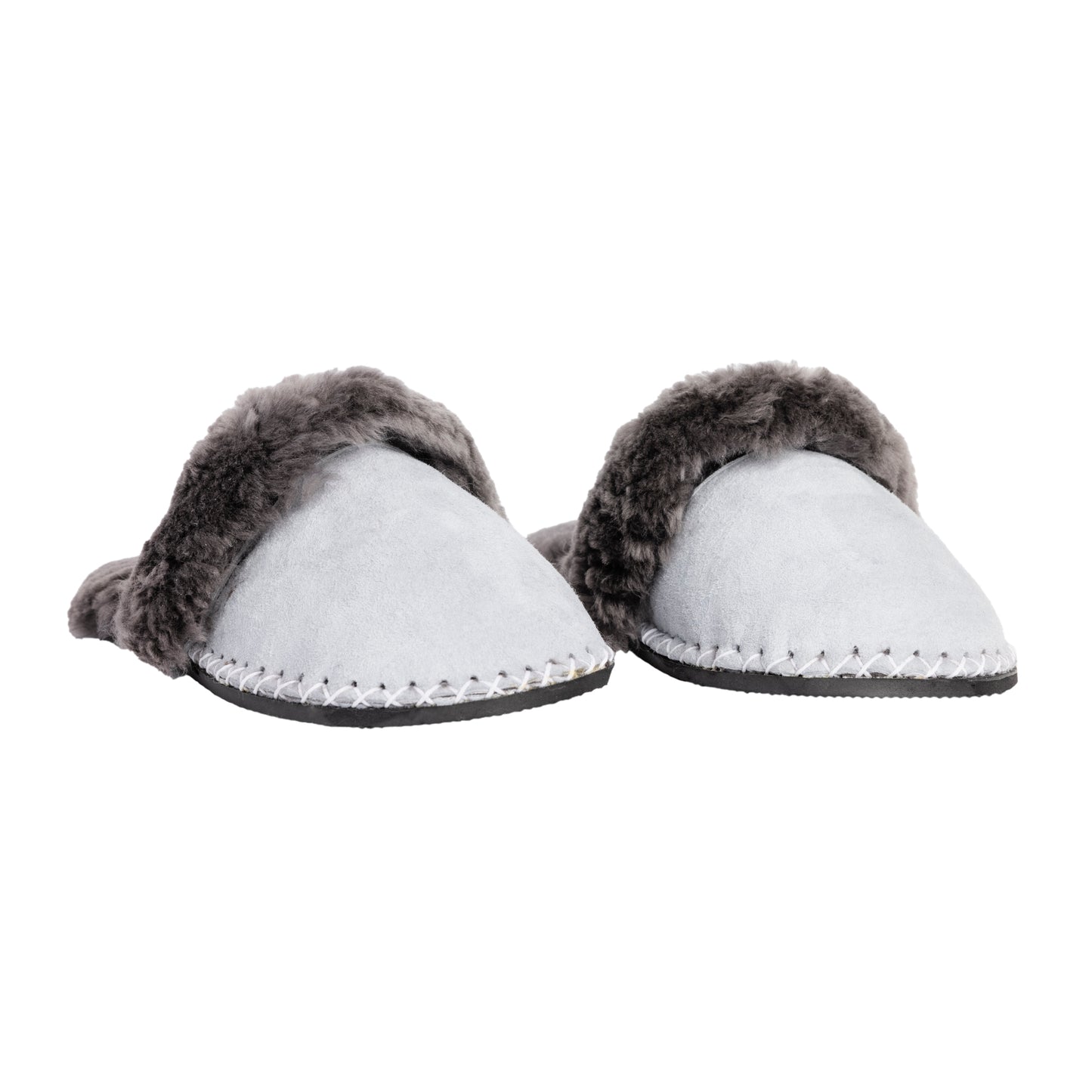 Adult Slip-on Slipper | Lions Head Range | Grey