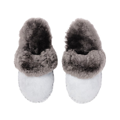 Adult Slip-on Slipper | Lions Head Range | Grey